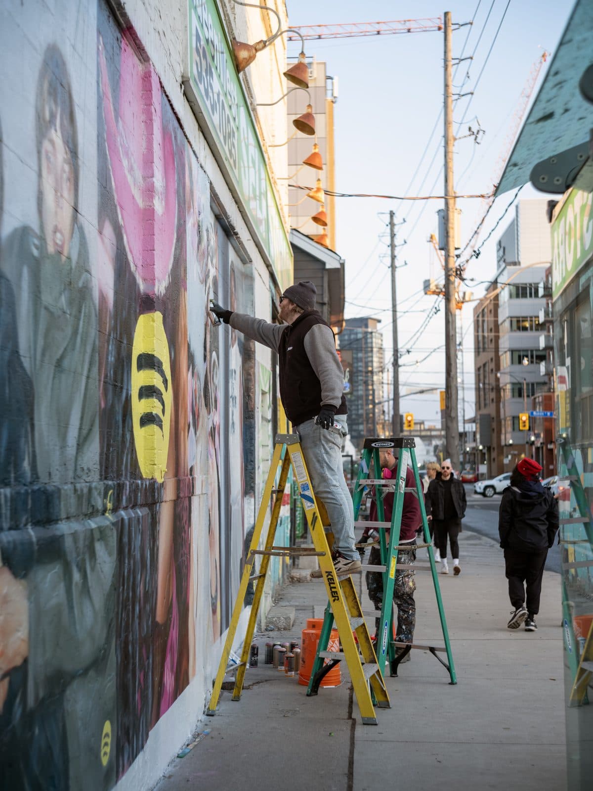 Spotify mural — Toronto, Canada — One Day Creates