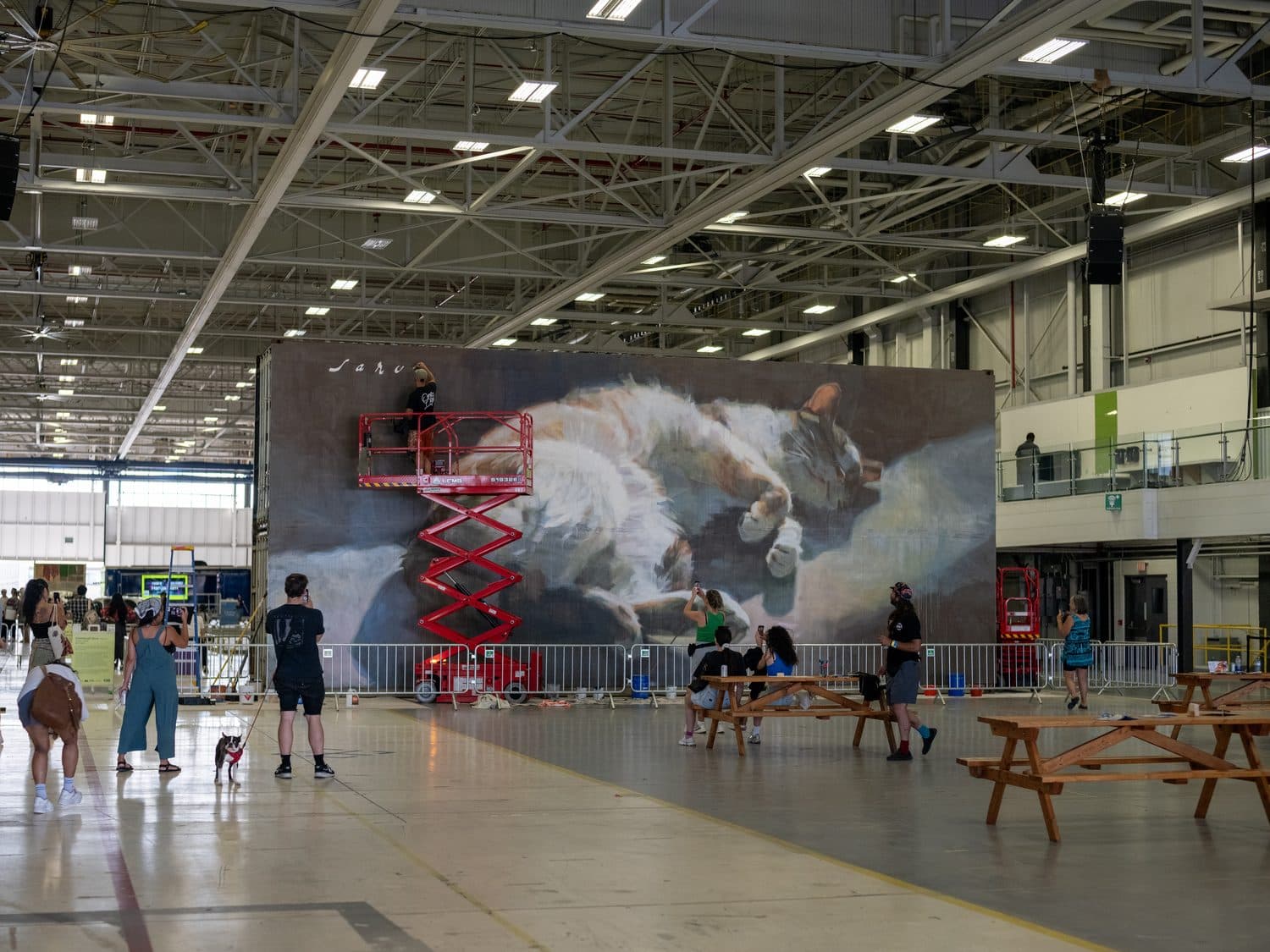 Hangar Jam mural — Toronto, Canada — One Day Creates