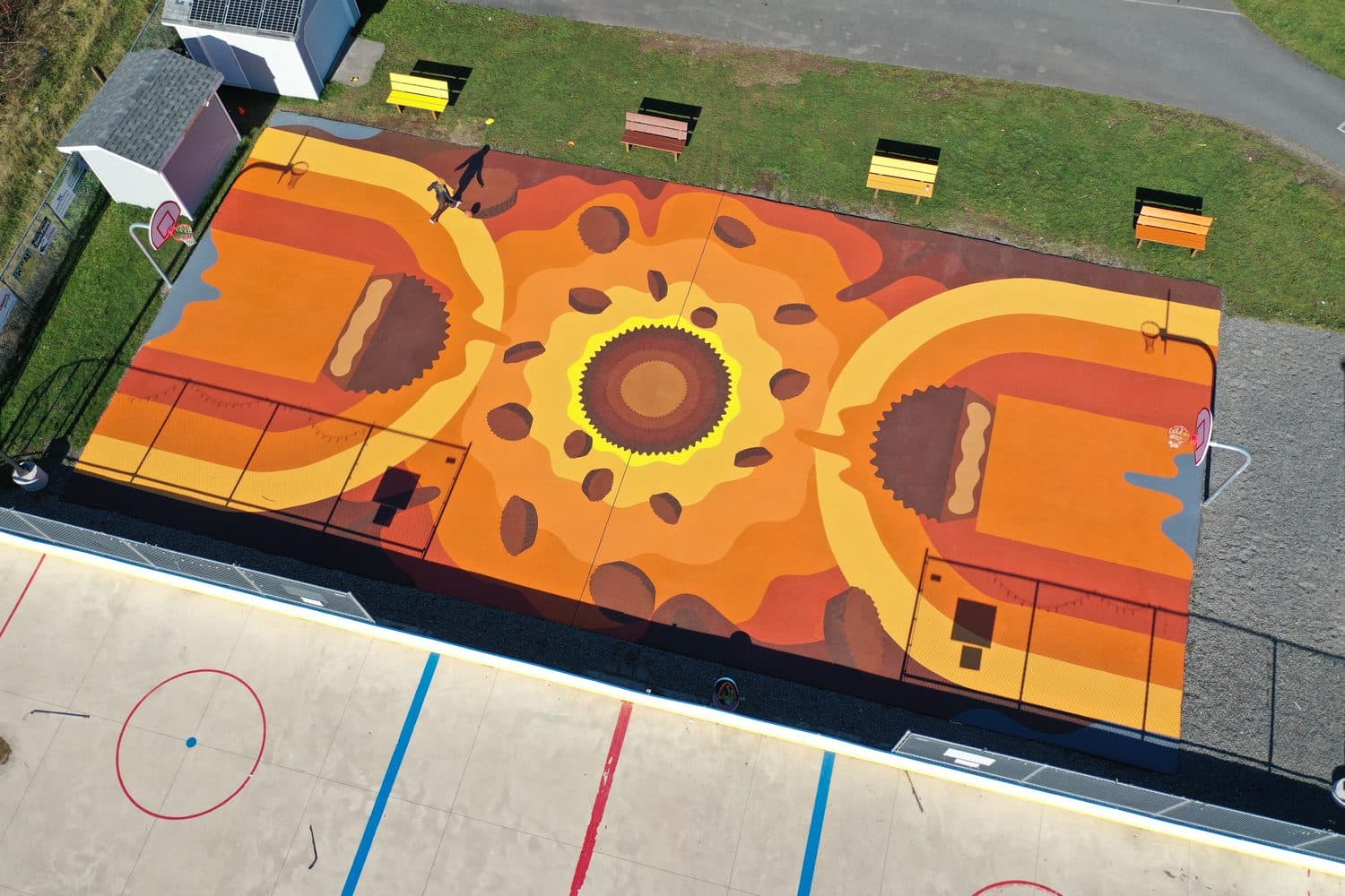 Hershey's mural — Nova Scotia, Canada — One Day Creates