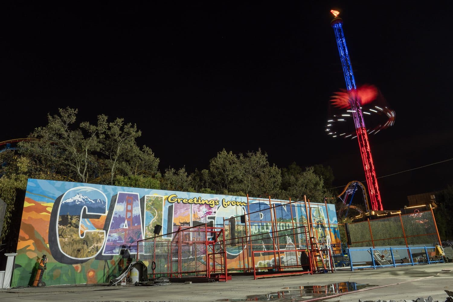 Six Flags mural — Mexico City, Mexico — One Day Creates