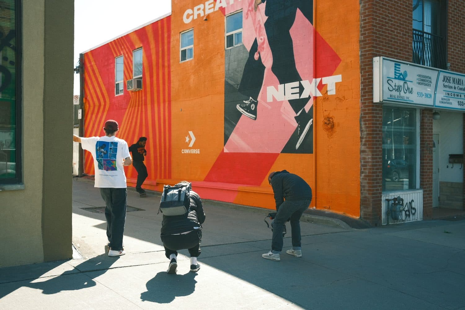 Converse mural — Toronto, Canada — One Day Creates